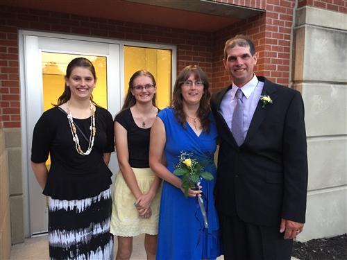 Mrs. Wright's family 
